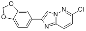 2-(1,3-Benzodioxol-5-yl)-6-chloroimidazo[1,2-b]pyridazine