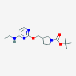 3-(4-EthylaMino-pyriMidin-2-yloxyMethyl)-pyrrolidine-1-carboxylic acid tert-butyl ester