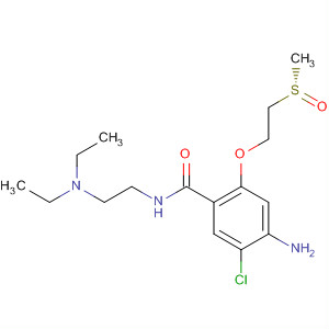 Benzamide,4-amino-5-chloro-N-[2-(diethylamino)ethyl]-2-[2-(methylsulfinyl)ethoxy]-,(S)-