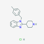 1-(4-Methyl-benzyl)-2-piperidin-4-yl-1H-benzoiMidazole hydrochloride