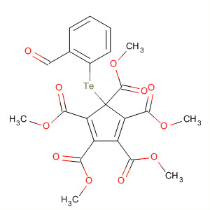 1,3-Cyclopentadiene-1,2,3,4,5-pentacarboxylic acid,5-[(2-formylphenyl)telluro]-, pentamethyl ester