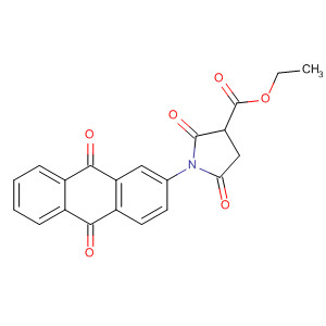 3-Pyrrolidinecarboxylic acid,1-(9,10-dihydro-9,10-dioxo-2-anthracenyl)-2,5-dioxo-, ethyl ester
