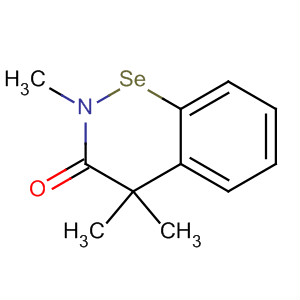 2H-1,2-Benzoselenazin-3(4H)-one, 2,4,4-trimethyl-