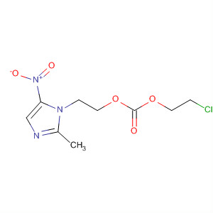 Carbonic acid, 2-chloroethyl 2-(2-methyl-5-nitro-1H-imidazol-1-yl)ethylester