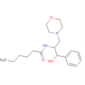 Hexanamide, N-[2-hydroxy-1-(4-morpholinylmethyl)-2-phenylethyl]-