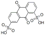 9,10-dihydro-9,10-dioxoanthracene-1,7-disulphonic acid