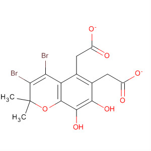 2H-1-Benzopyran-7,8-diol, 3,4-dibromo-2,2-dimethyl-, diacetate