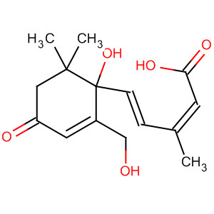 2,4-Pentadienoic acid,5-[1-hydroxy-2-(hydroxymethyl)-6,6-dimethyl-4-oxo-2-cyclohexen-1-yl]-3-methyl-, (Z,E)-