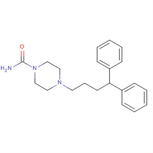 1-Piperazinecarboxamide, 4-(4,4-diphenylbutyl)-