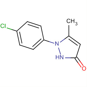 3H-Pyrazol-3-one, 1-(4-chlorophenyl)-1,2-dihydro-5-methyl-