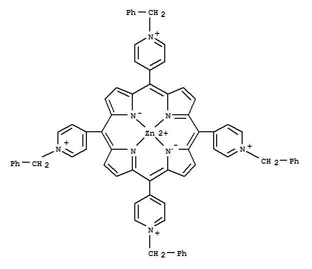 zinc tetrabenzylpyridoporphyrin