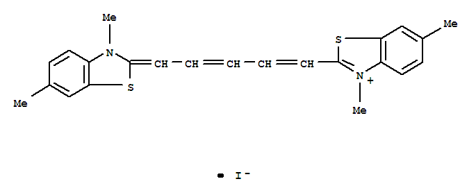 2-[(1E,3E,5Z)-5-(3,6-dimethyl-1,3-benzothiazol-2(3H)-ylidene)penta-1,3-dien-1-yl]-3,6-dimethyl-1,3-benzothiazol-3-ium iodide