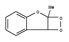 1,2-Dioxeto[3,4-b]benzofuran,2a,7b-dihydro-2a-methyl-