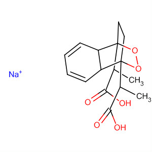 1,4-Ethano-2,3-benzodioxin-1,4-dipropanoic acid, monosodium salt