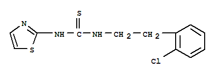 thiourea, N-[2-(2-chlorophenyl)ethyl]-N'-2-thiazolyl-
