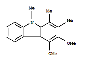 3,4-dimethoxy-1,2,9-trimethyl-9H-carbazole