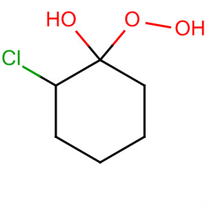 Cyclohexanol, 2-chloro-1-hydroperoxy-