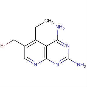 Pyrido[2,3-d]pyrimidine-2,4-diamine, 6-(bromomethyl)-5-ethyl-