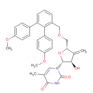 Thymidine,5'-O-[bis(4-methoxyphenyl)phenylmethyl]-3'-deoxy-3'-methylene-
