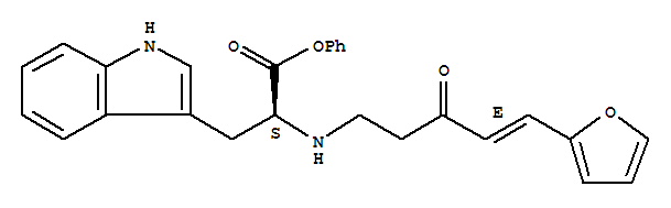 phenyl N-[(4E)-5-furan-2-yl-3-oxopent-4-en-1-yl]-L-tryptophanate