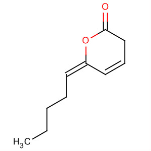 2H-Pyran-2-one, tetrahydro-6-pentylidene-, (6E)-