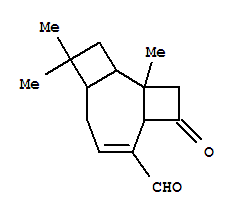 Tricyclo[7.2.0.02,5]undec-6-ene-6-carboxaldehyde,2,10,10-trimethyl-4-oxo-, (1a,2b,5b,9b)-(+)-