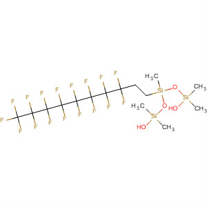 1,5-Trisiloxanediol,3-(3,3,4,4,5,5,6,6,7,7,8,8,9,9,10,10,10-heptadecafluorodecyl)-1,1,3,5,5-pentamethyl-