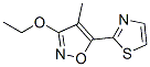 Isoxazole,3-ethoxy-4-methyl-5-(2-thiazolyl)-