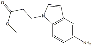 Methyl 3-(5-amine-1H-indol-1-yl)propanoate