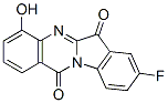 Indolo[2,1-b]quinazoline-6,12-dione,  8-fluoro-4-hydroxy-