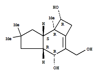 (1R)-2,4,4aβ,5,6,7,7aβ,7b-Octahydro-3-hydroxymethyl-6,6,7bα-trimethyl-1H-cyclobut[e]indene-1,4α-diol