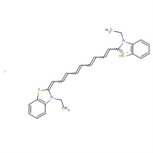 Benzothiazolium,3-ethyl-2-[9-(3-ethyl-2(3H)-benzothiazolylidene)-1,3,5,7-nonatetraenyl]-,iodide
