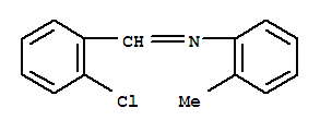 N-[(E)-(2-chlorophenyl)methylidene]-2-methylaniline