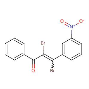 2-Propen-1-one, 2,3-dibromo-3-(3-nitrophenyl)-1-phenyl-