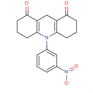 1,8(2H,5H)-Acridinedione, 3,4,6,7,9,10-hexahydro-10-(3-nitrophenyl)-