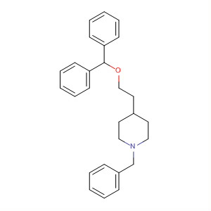 Piperidine, 4-[2-(diphenylmethoxy)ethyl]-1-(phenylmethyl)-
