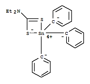 TRIPHENYLTINN,N-DIETHYLDITHIOCARBAMATE