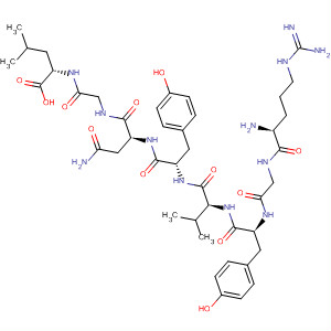 L-Leucine, L-arginylglycyl-L-tyrosyl-L-valyl-L-tyrosyl-L-asparaginylglycyl-