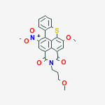 5-methoxy-2-(3-methoxypropyl)-11-nitro-1H-thioxantheno[2,1,9-def]isoquinoline-1,3(2H)-dione