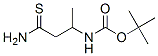 Carbamic acid, (3-amino-1-methyl-3-thioxopropyl)-, 1,1-dimethylethyl ester