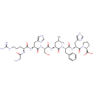 L-Proline,glycyl-L-arginyl-L-histidyl-L-seryl-L-leucyl-L-phenylalanyl-L-histidyl-