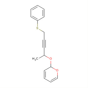 2H-Pyran, tetrahydro-2-[1-[3-(phenylthio)-1-propynyl]ethoxy]-