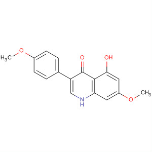 4(1H)-Quinolinone, 5-hydroxy-7-methoxy-3-(4-methoxyphenyl)-