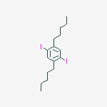 Benzene, 1,4-diiodo-2,5-dipentyl-