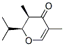 4H-Pyran-4-one,2,3-dihydro-3,5-dimethyl-2-(1-methylethyl)-, (2R,3S)-rel-