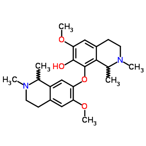 6-methoxy-8-[(6-methoxy-1,2-dimethyl-1,2,3,4-tetrahydroisoquinolin-7-yl)oxy]-1,2-dimethyl-1,2,3,4-tetrahydroisoquinolin-7-ol