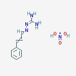 2-(cinnamylideneamino)guanidine; dihydroxy-oxo-ammonium