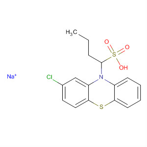 10H-Phenothiazine-10-butanesulfonic acid, 2-chloro-, sodium salt