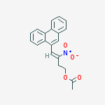 [(z)-3-nitro-4-phenanthren-9-ylbut-3-enyl] Acetate
