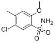 Benzenesulfonamide, 5-chloro-2-methoxy-4-methyl-